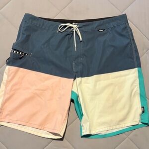 Men's Multicolor Swim Shorts